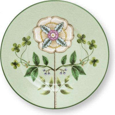 Pip Studio Lily & Lotus talířek 12cm zelený