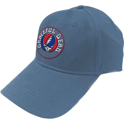 The Grateful Dead Steal Your Face Logo Шапка с козирка Denim Blue UNI (GRATECAP01D)