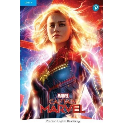 Pearson English Readers: Level 4 Marvel Captain Marvel Book + Code Pack - Holmes Karen
