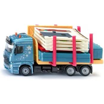 SIKU - Метални колички - Камион house transporter (3562)