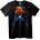 NOONEBRAND Тениска Пламтящ Пикап - L, Black