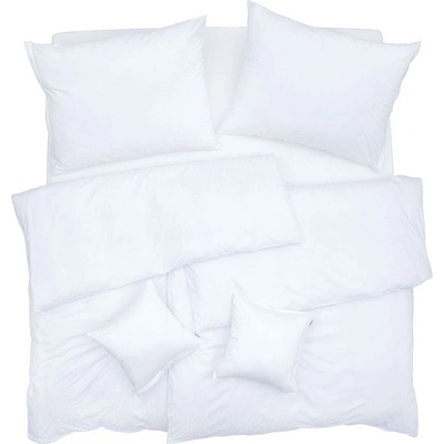 SCANquilt Obliečky Elegant Plus vlnky biela 140x200 70x90