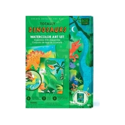 Box Candiy Art set Watercolor Dinosaurs