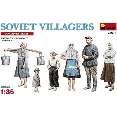 MiniArt Soviet Villagers 1:35
