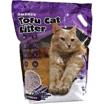 Smarty Tofu Cat Litter Lavender podstielka 12 l