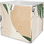 Butter Kings Бежова кутия за съхранение от микрофибър Abstract Dark, 32 л Abstract Art - Butter Kings (SS132_box)