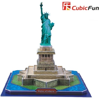 CubicFun 3D пъзел 39 части CubicFun - Statue of Liberty (U. S. A)