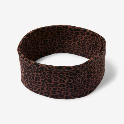 Domyos Dámská široká s leopardím potiskem