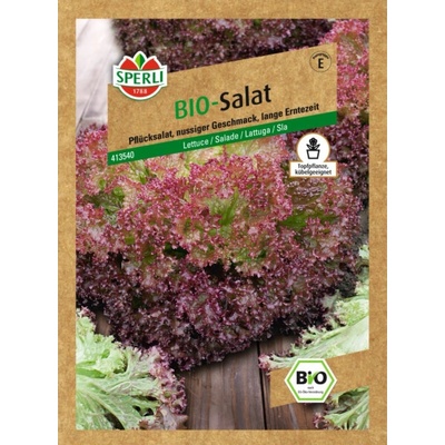 Sperli BIO sypaný listový salát "Lollo Rossa"