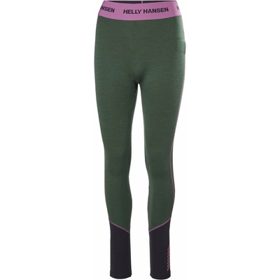 Dámské Termo legíny HELLY HANSEN W LIFA MERINO MIDWEIGHT PANT 49380_390 – Zelená