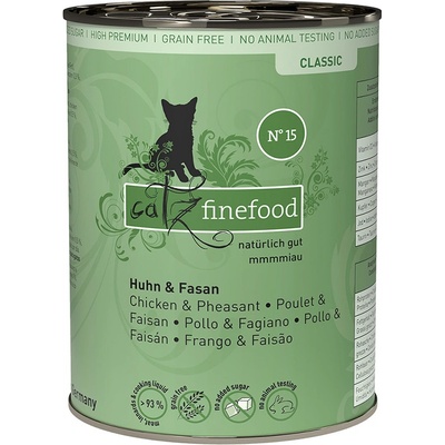 Catz finefood Kuře & bažant 24 x 400 g