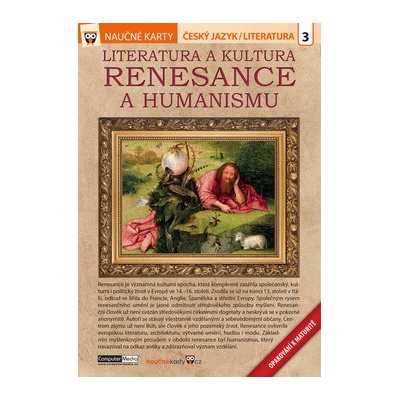 Naučné karty Literatura a kultura renesance a humanismu