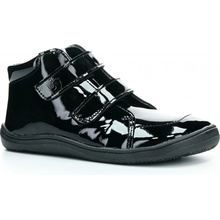 Baby Bare Shoes Baby Bare Febo Fall Shiny Blacks membránou barefoot topánky