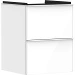 Hansgrohe Xelu Q - Шкафче за умивалник, 63x48x50 см, 2 чекмеджета, лъскаво бяло/матово бяло 54019700 (54019700)