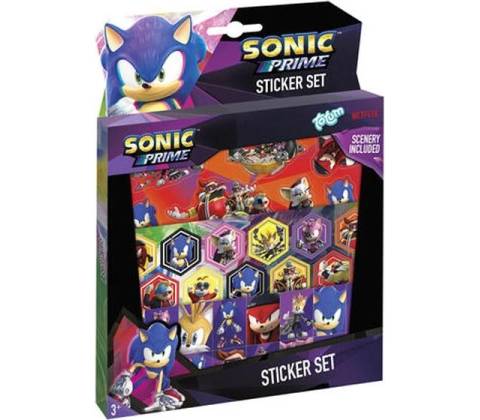 Sonic darčekový box so samolepkami