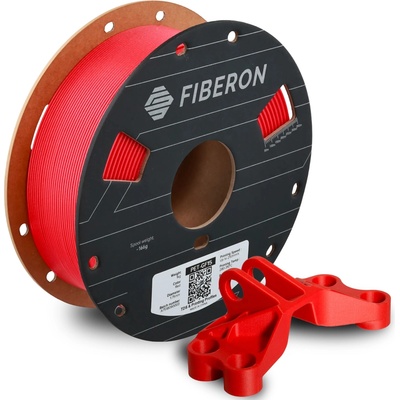 Polymaker Fiberon PET-GF15 červená 1,75mm 1kg