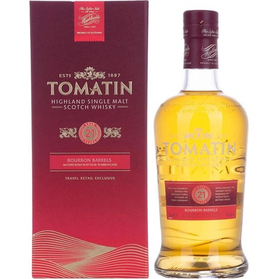 Tomatin 21y 46% 0,7 l (kartón)