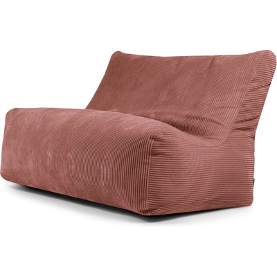 SLOWDOWN Пуф от рипсено кадифе в тухлен цвят Sofa Seat Lounge - SLOWDOWN (SF90D WA CR)