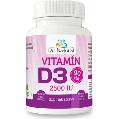 Dr.Natural Vitamín D3 2500 IU 90 tabliet