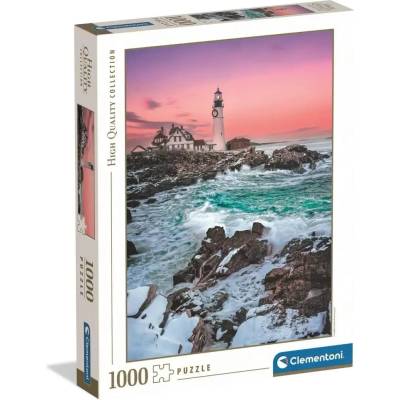 Clementoni - Puzzle First Snow At Portland Head - 1 000 piese
