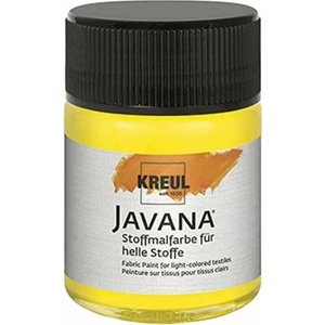 Kreul Javana Боя за плат Fluorescent Yellow 50 ml 1 бр (91928)