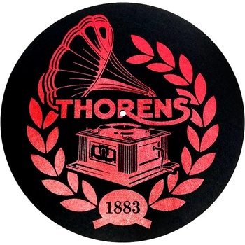 Thorens Slipmate Black Anti static Kvalitní slipmat s logem Thorens
