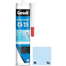 CERESIT CS 25 sanitárny silikón 280g sky