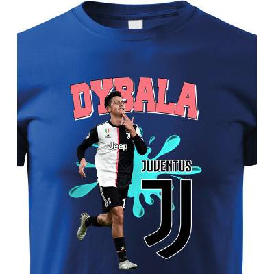 Dětské tričko Paulo Dybala ModráCanvas Dětské tričko Bezvatriko.cz 2044