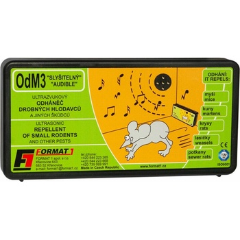 Format Odpuzovač OdM3 Přerušovaný tón