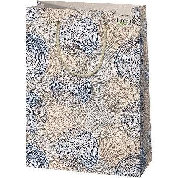 Image 1 of Cardex Подаръчна торбичка, Сини кръгове, Джъмбо