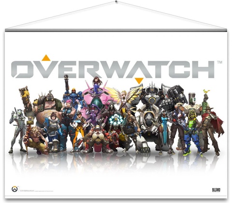 Overwatch - Heroes - WallScroll
