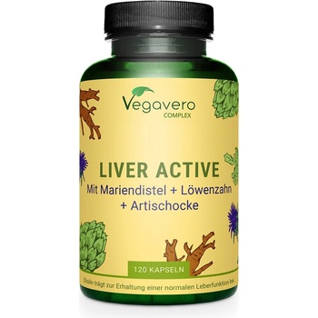 Vegavero Билкова смес за черния дроб 120 капсули | Vegavero (VV-VITA-109)