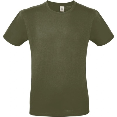 B&C tričko E150 khaki