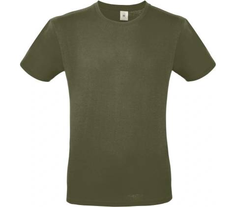 B&C tričko E150 khaki