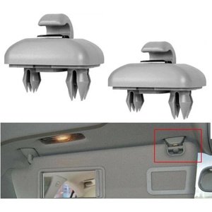  Комплект от 2бр. щипка държач за сенник за VW Audi Skoda сива