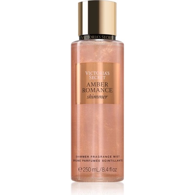 Victoria's Secret Amber Romance Shimmer спрей за тяло с блясък за жени 250ml