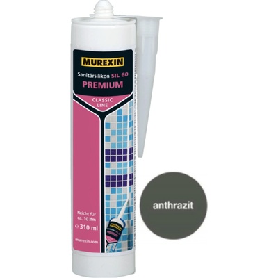 Murexin SIL 60 sanitární silikon 310 g anthrazit