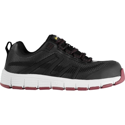 Dunlop Дамски обувки Dunlop Maine Steel Toe Cap Shoes Womens - Black/Fuchsia