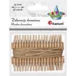 TITANUM Wooden buckles 36pcs
