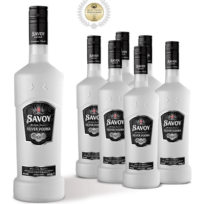 SAVOY Silver 40% 6 x 0,5 l (karton)