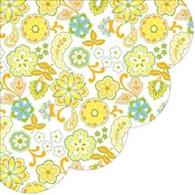 PAW ubrousky Floral Pattern Orange R 32cm