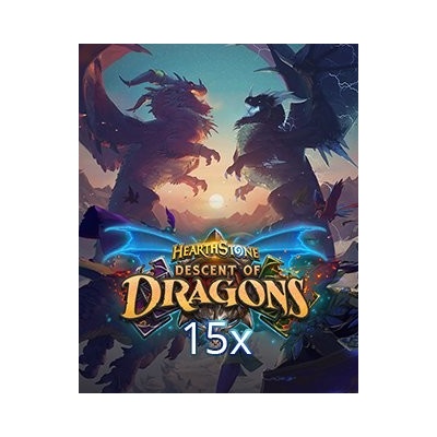 15x Hearthstone Descent of Dragons