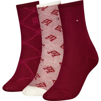 Image 1 of Tommy Hilfiger Чорапи Tommy Hilfiger Women's Crew Socks - Rouge Red