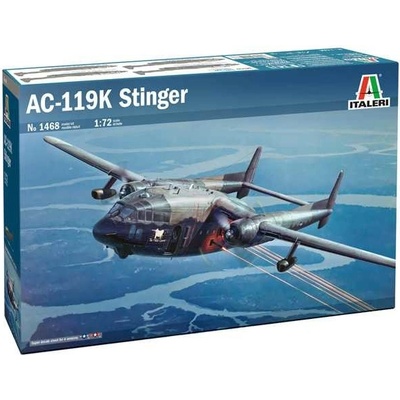 Italeri Model Kit letadlo 1468 C-119K Stinger 1:72