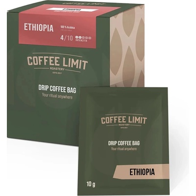 COFFEE LIMIT DRIP COFFEE BAG Ethiopia Sidamo 5 x 10 g