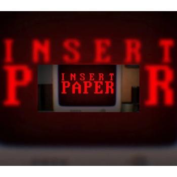 Insert Paper