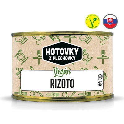Hotovky z plechovky Vegan rizoto 400 g