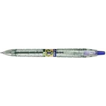 Pilot Химикалка, 0, 27 мм, с бутон, PILOT "B2P EcoBall", синя BP-B2PEB-M-L-BG (BP-B2PEB-M-L-BG)