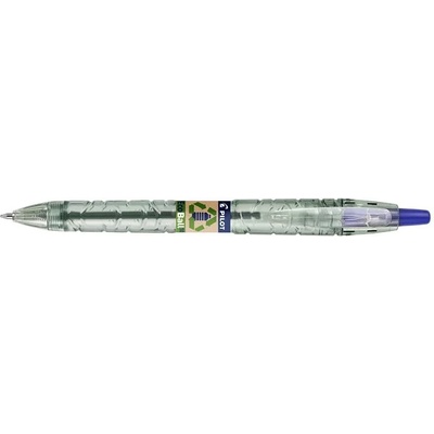 Pilot Химикалка, 0, 27 мм, с бутон, PILOT "B2P EcoBall", синя BP-B2PEB-M-L-BG (BP-B2PEB-M-L-BG)