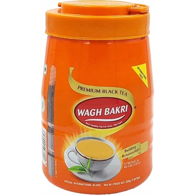 Wahg Bakri Čierny granulovaný čaj 225 g